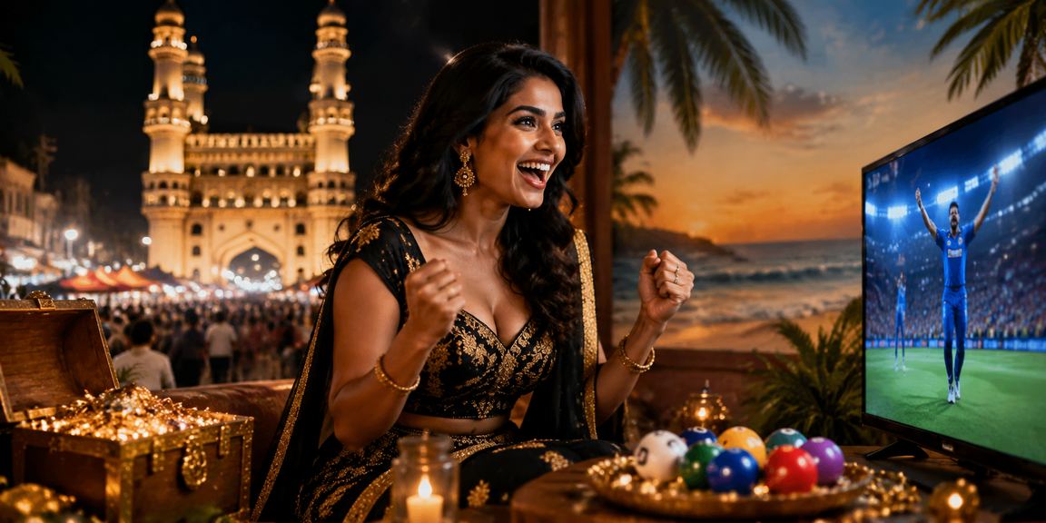 Poker players at a table in Hyderabad